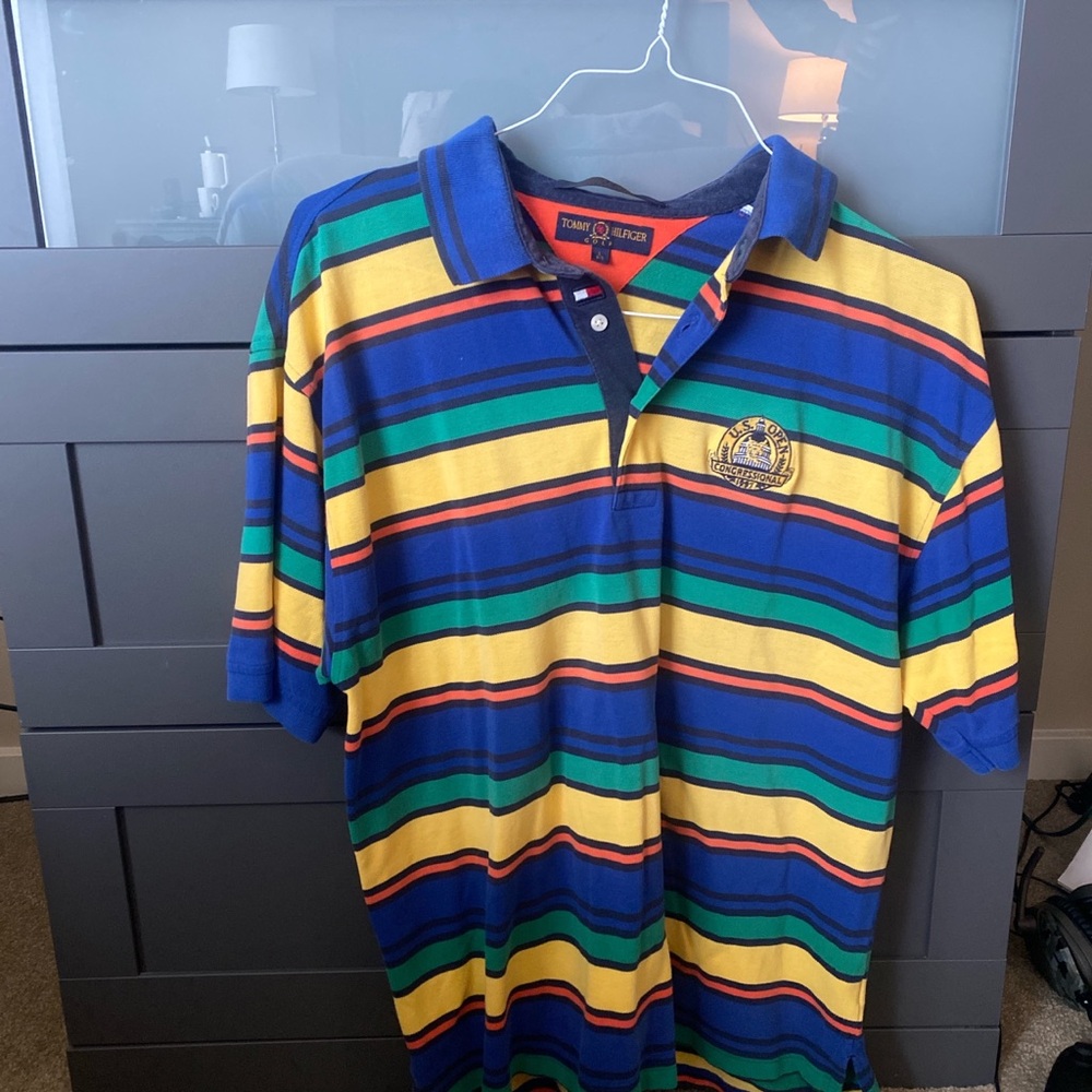 Tommy Hilfiger Multicolor Striped Polo